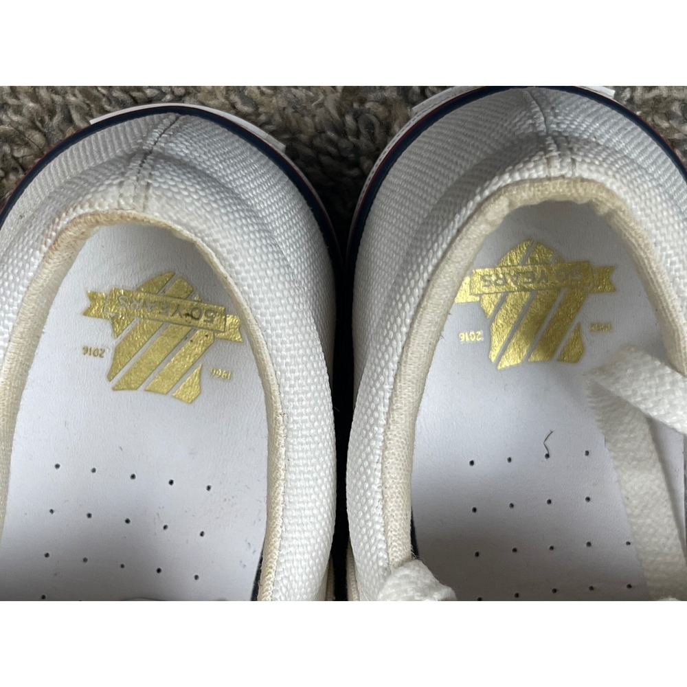 K-Swiss Women White Canvas Low Top Sneakers Size 7 50th Anniversary 93956-954-M - Picture 15 of 15